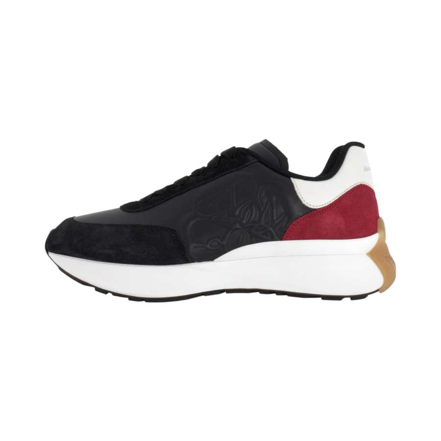 Alexander McQueen Alexander McQueen Sprint Runner Black White Red