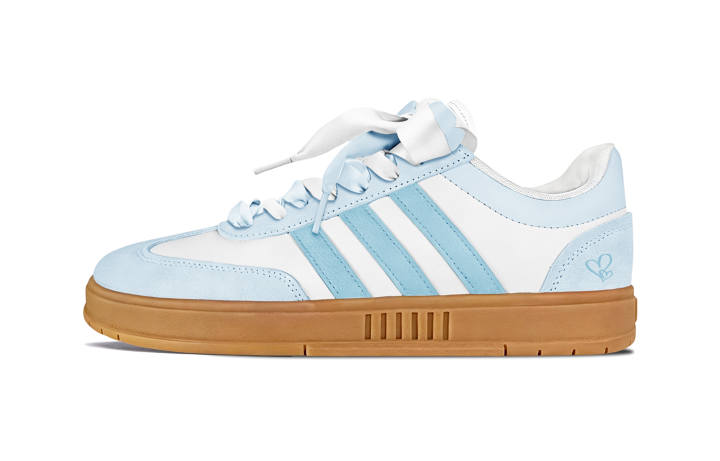 Adidas Adidas Gradas Coral Fleece Blue Suede Coverage Slip Resistant Coverage Slip Resistant Low top Skateboard Shoes Unisex