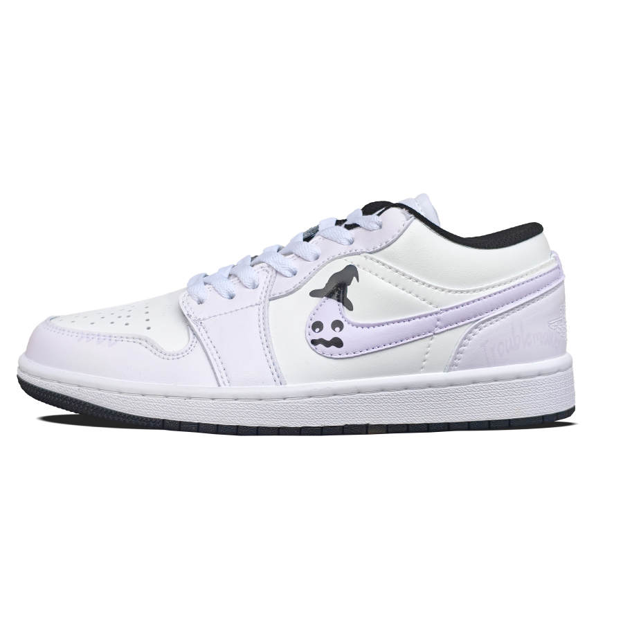 Jordan Jordan Air Jordan 1 Leather Cushioning Abrasion Resistant Waterproof Balance Support