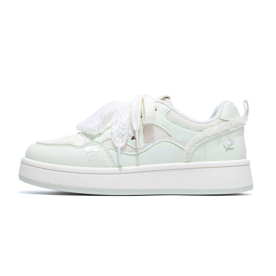 WARRIOR Casual Shoes Women's Low Top Beige/Pink, Beige/Yellow, Beige/Green, Beige/Blue