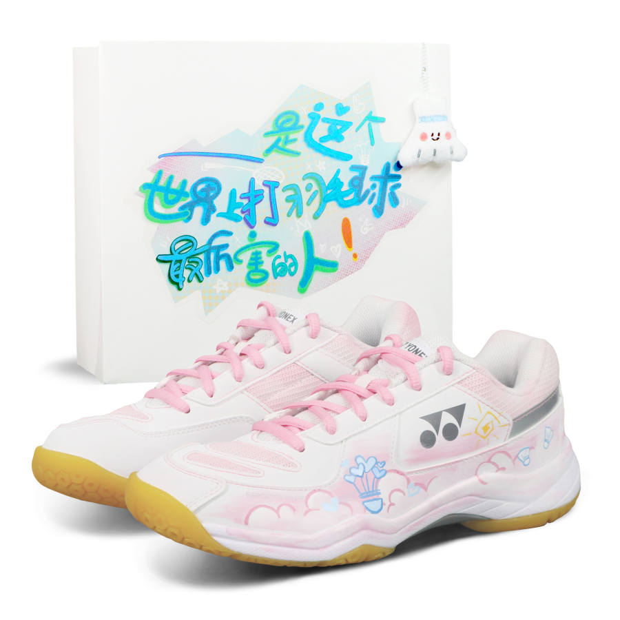 YONEX Power Cushion Cushioning Abrasion Resistant Breathable Low top Badminton Shoes Unisex