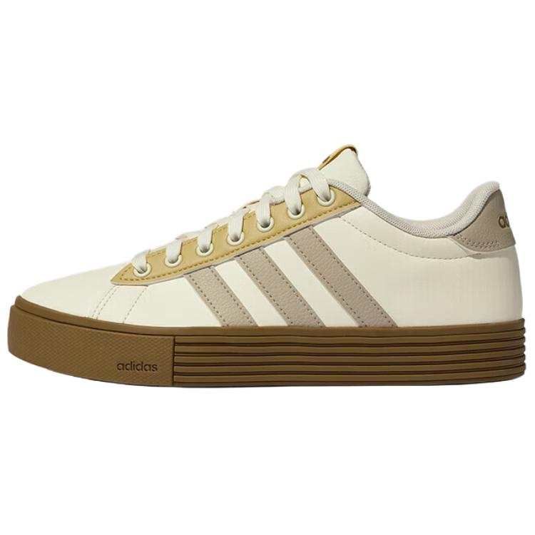 Adidas Adidas Daily 4.0 Synthetic Leather Low top Skateboard Shoes Unisex Beige