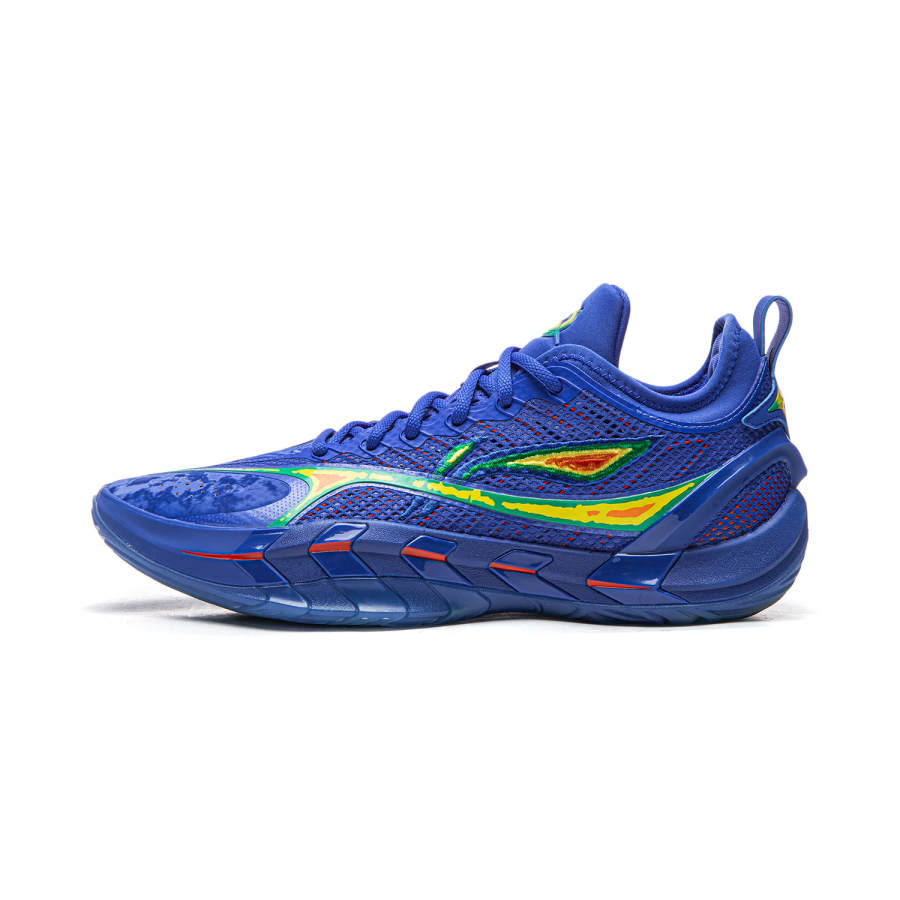 Li-Ning Li Ning BadFive Guerrilla 2 SUPER Low top Outdoor Performance Basketball Shoes Men's Bright Blue