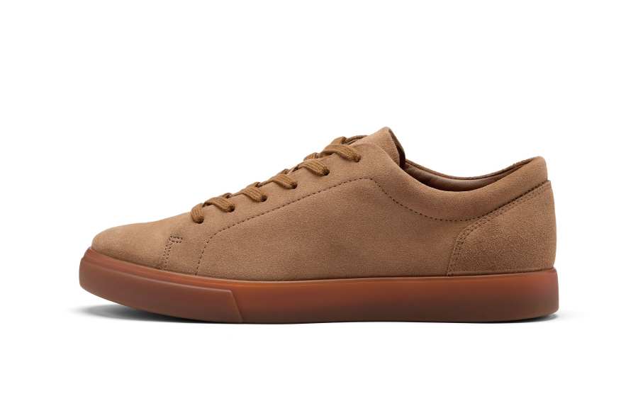 Ecco Ecco Abrasion Resistant Low top Skateboard Shoes Men's Camel