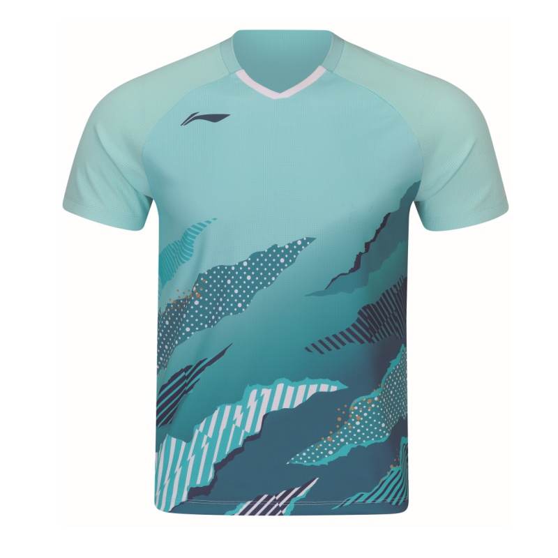 Li-Ning Li Ning Badminton Competition Collection Badminton Jersey Unisex Ice Refreshing Blue