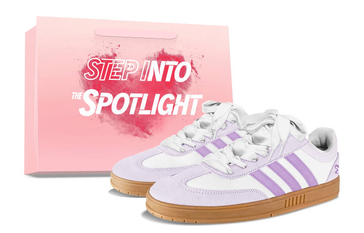 Adidas Adidas Gradas Silt Boba Suede Coverage Slip Resistant Low top Skateboard Shoes Unisex Elegant Purple