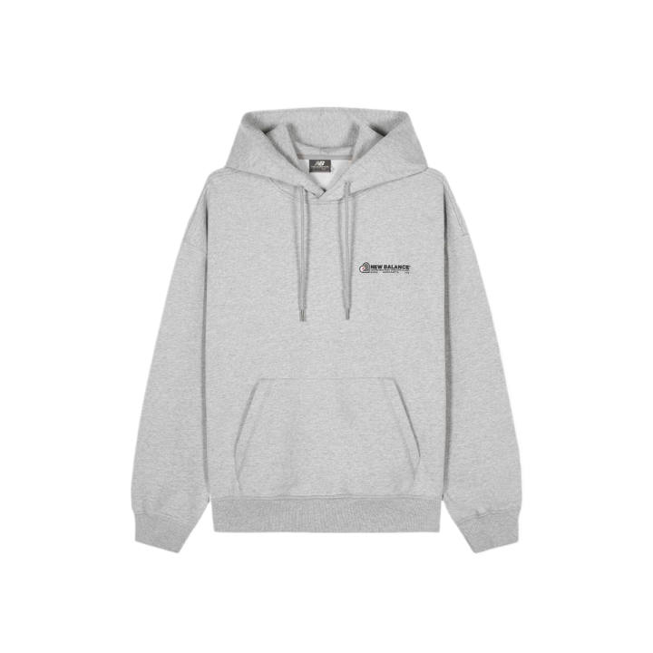 New Balance New Balance Sweatshirts Unisex Mixed Gray Hooded Moderate Regular