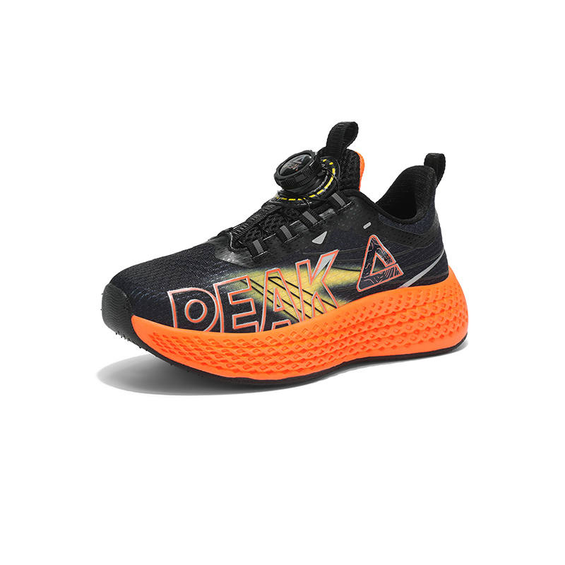 PEAK Synthetic Leather, Textile Low top Kids Lifestyle Shoes