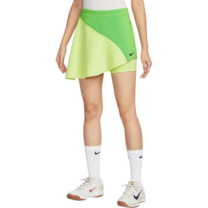 Nike Nike Tennis Skirts Women's Medium Green/Light Lemon Moderate Short