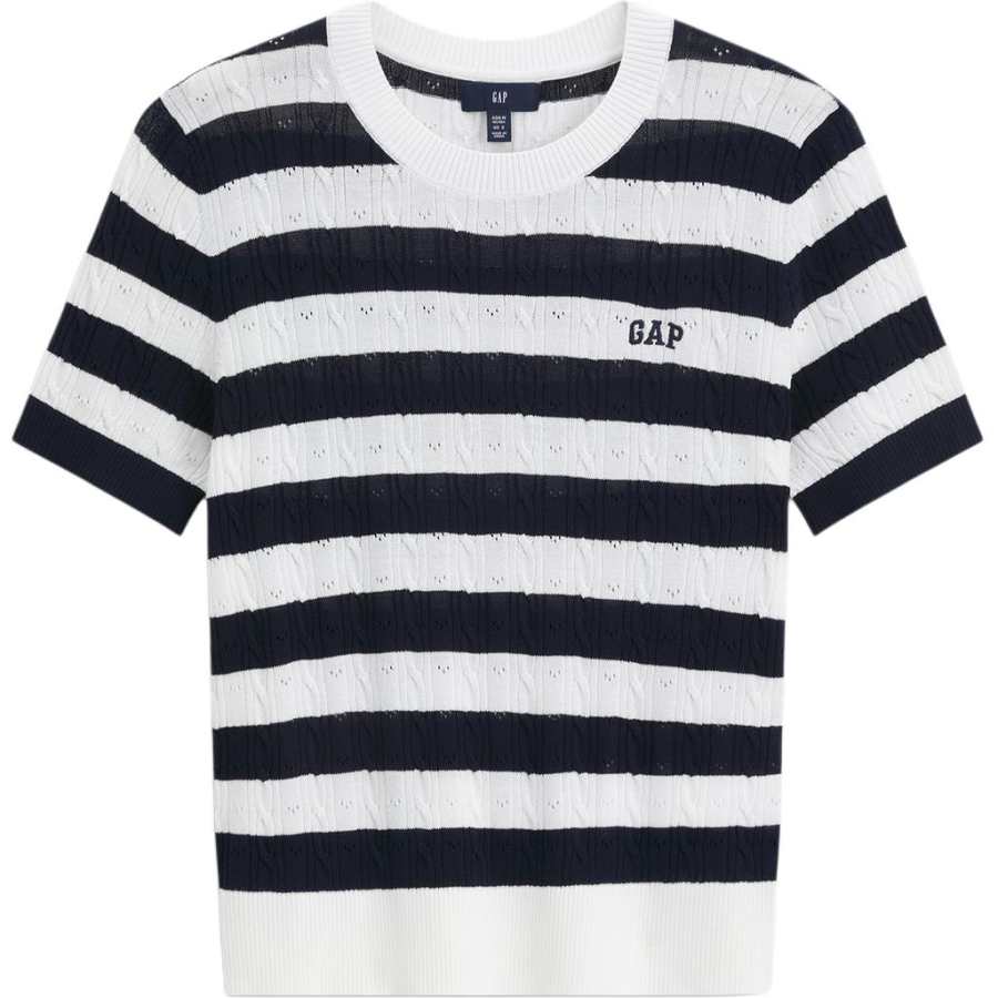 GAP Knitwear Women's Marine Blue Crew Neck Moderate Other