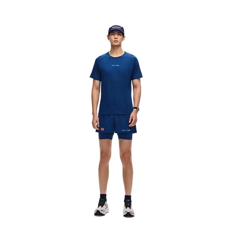 ANTA T Shirts Men's Cyanyan 2 Crew Neck