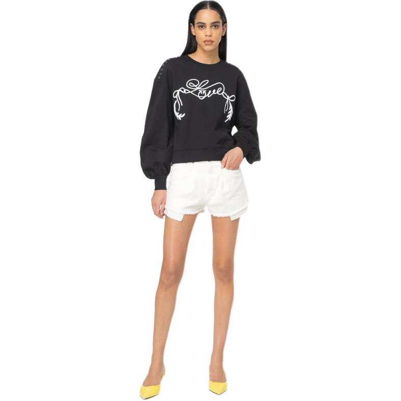 PINKO Denim Shorts Women's White
