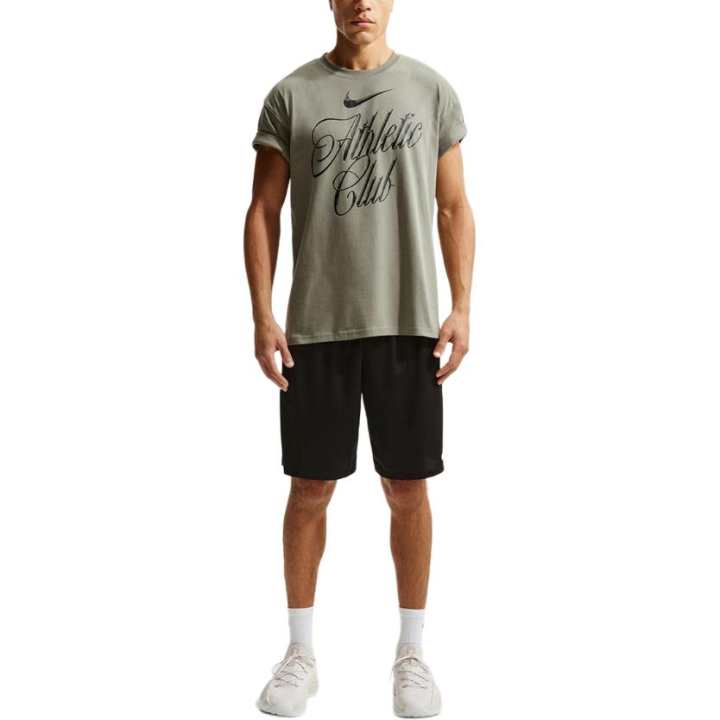 Nike Nike T Shirts Men's Gray Crew Neck