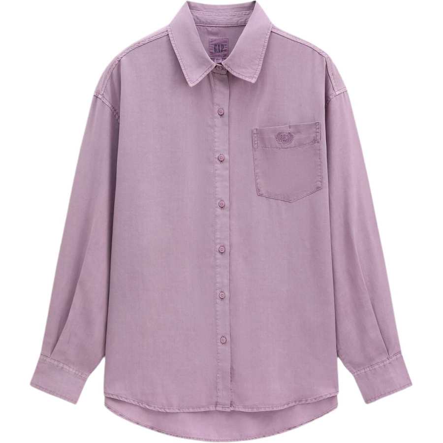 GAP Shirts Women's Light Purple Lapel Other