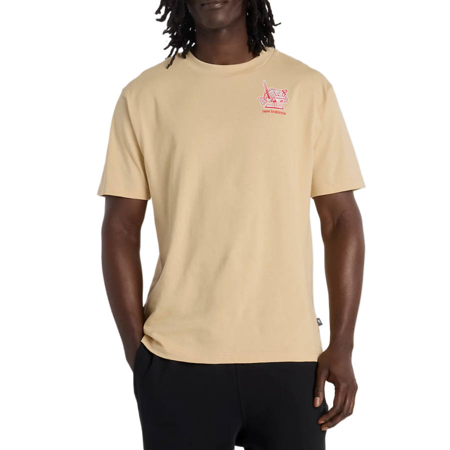 New Balance New Balance Graphic Printed Crewneck T-Shirt