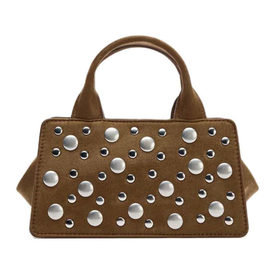 ZARA Polyester One Shoulder Handbag Women's Green