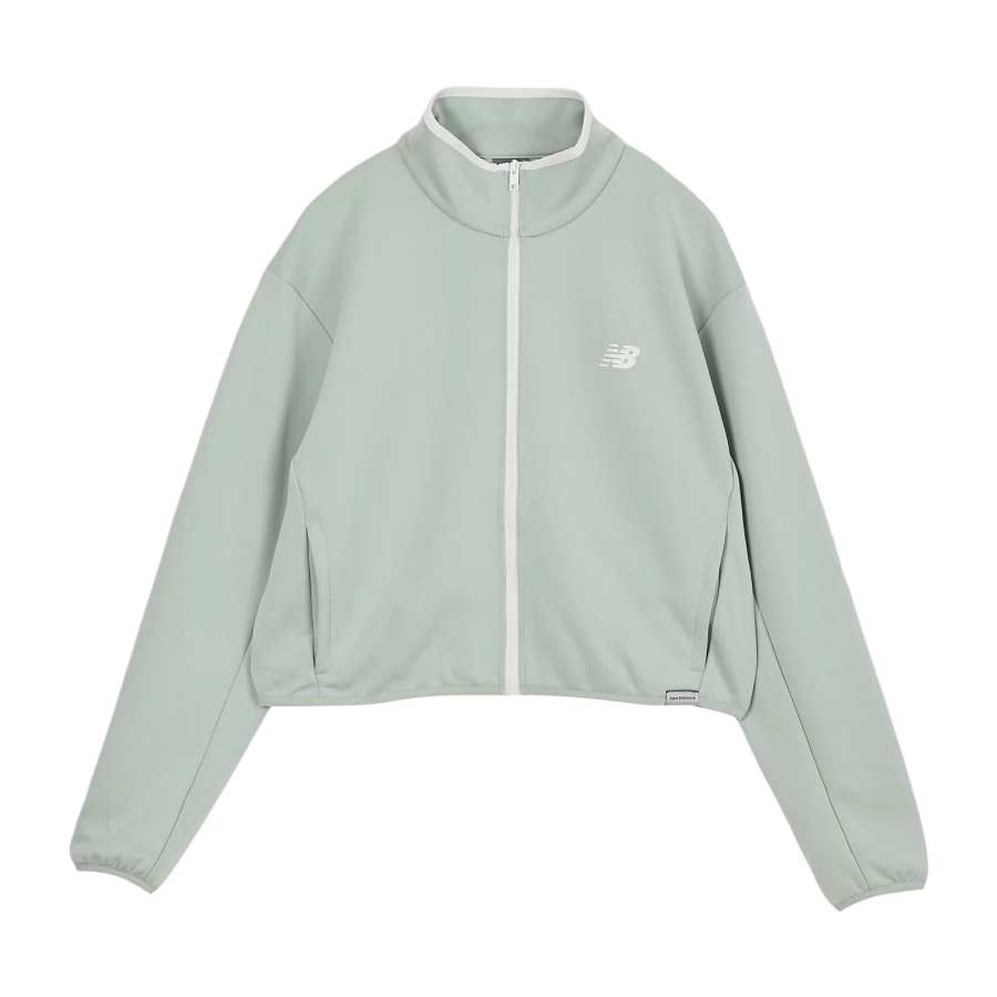 New Balance New Balance Jackets Women's Mosaics Green Stand Collar Moderate Other