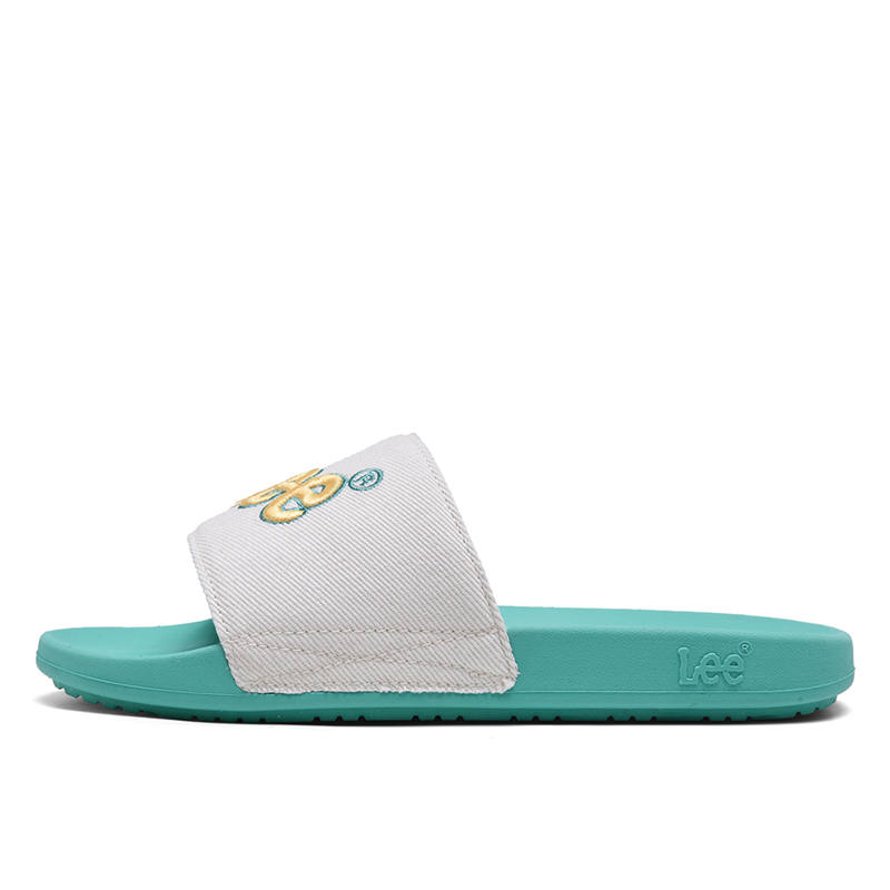 Lee MD Rubber Foam Outsole Woven Slip Resistant Slip Resistant Slide Slippers Men's