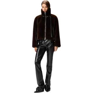 PINKO Estebana Short Mink Effect Blouson
