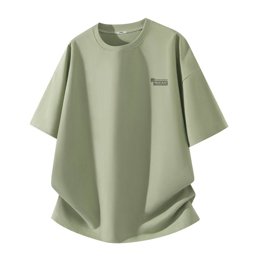 MINISO T Shirts Unisex Crew Neck Moderate Heavyweight