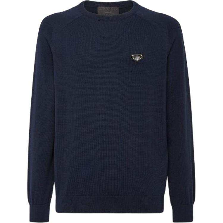 Philipp Plein logo-plaque jumper