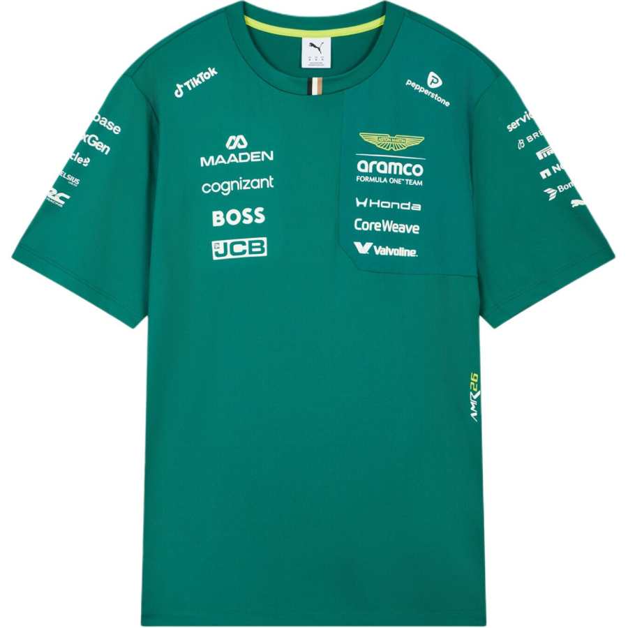 PUMA x ASTON MARTIN ARAMCO T Shirt Unisex