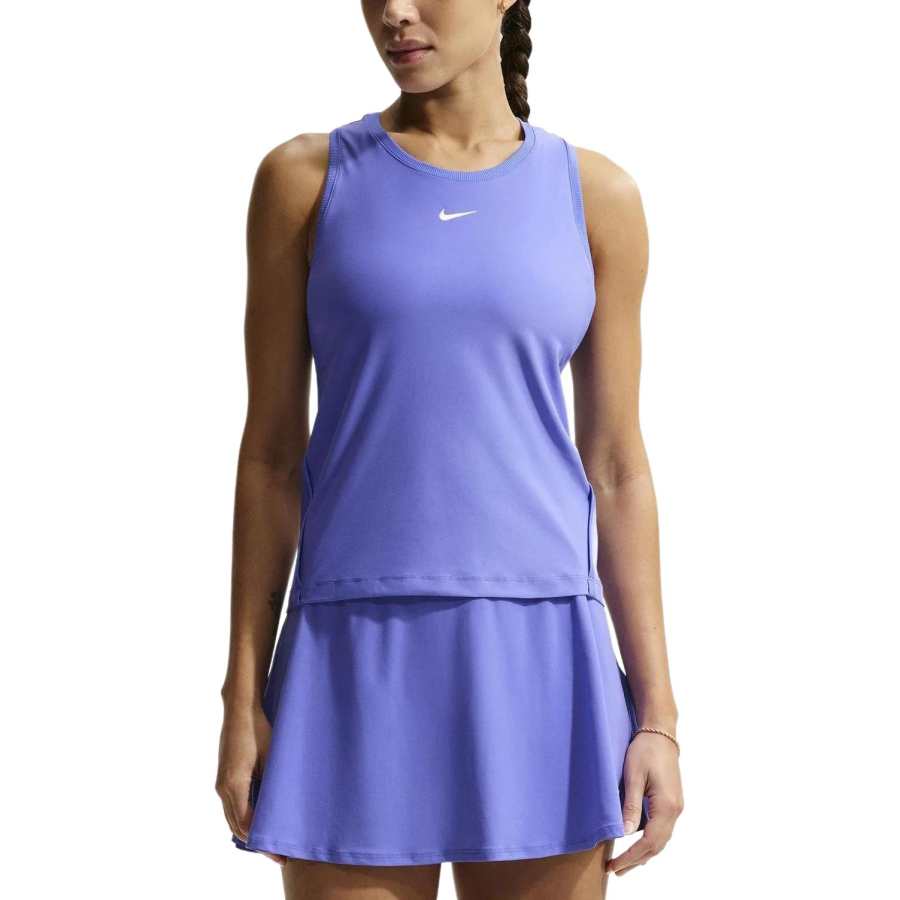 Nike Nike Tank Tops Women's Purple Crew Neck Straight Fit