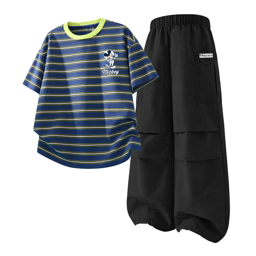 Disney Kids Casual Sportswear Crew Neck Thin