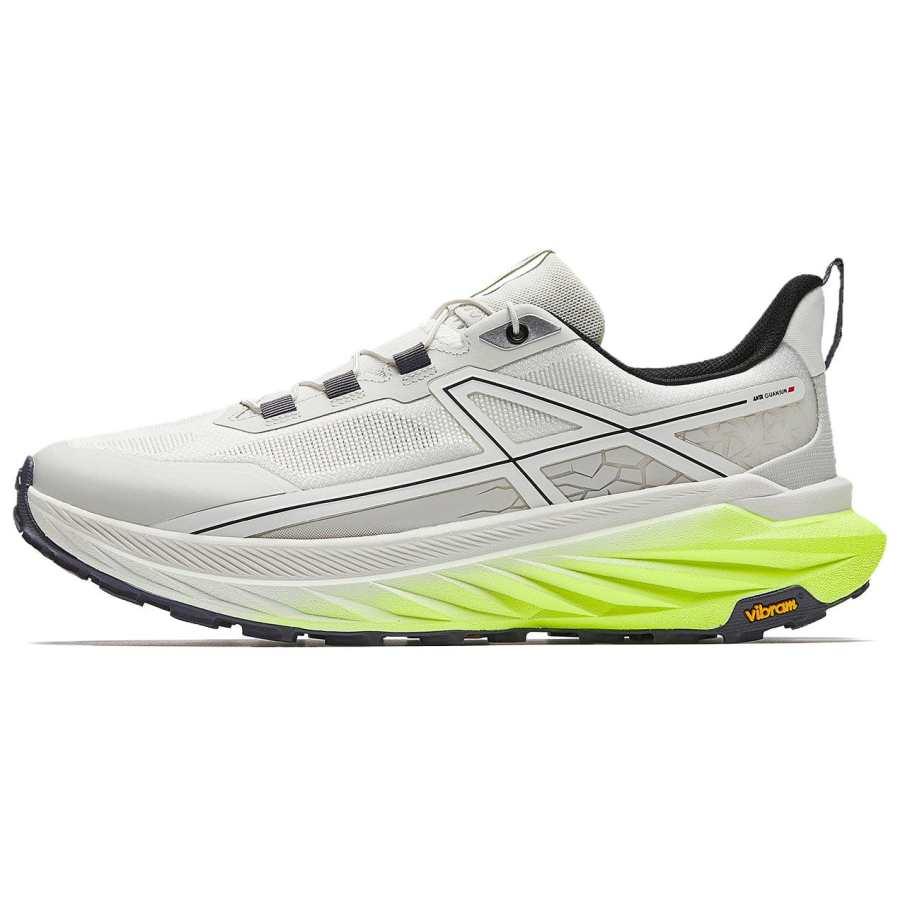 Anta Peregrine Falcon 3 Slip Resistant Abrasion Resistant Low top Casual Running Shoes Women's White Gray