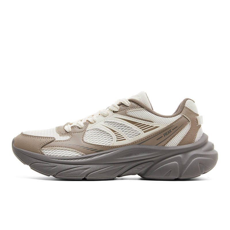 PEAK PEAK Taichi Cloud River Low top Chunky Sneakers Men's Dark Khaki