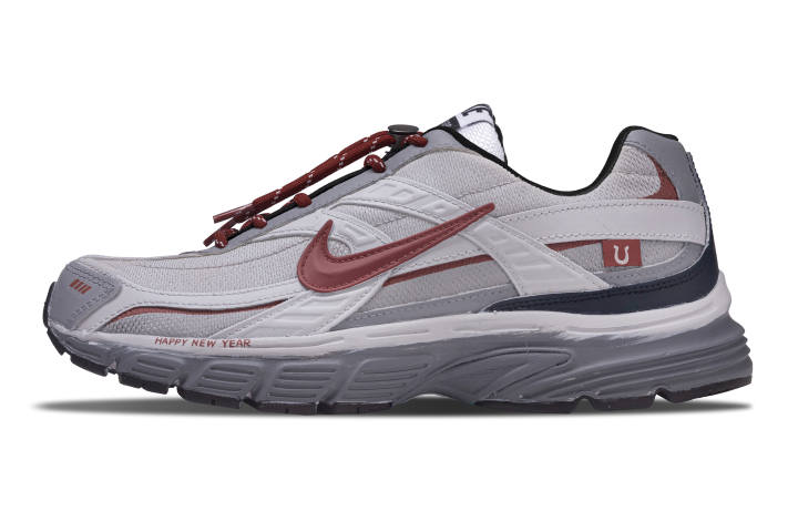 Nike Nike Initiator Cushioning Abrasion Resistant Low top Running Shoes Women's Red Gray