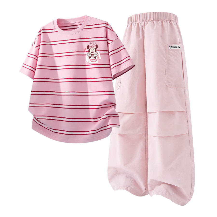 Disney Kids Casual Sportswear Crew Neck Thin