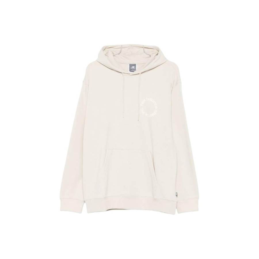 New Balance New Balance circular-logo print hoodie