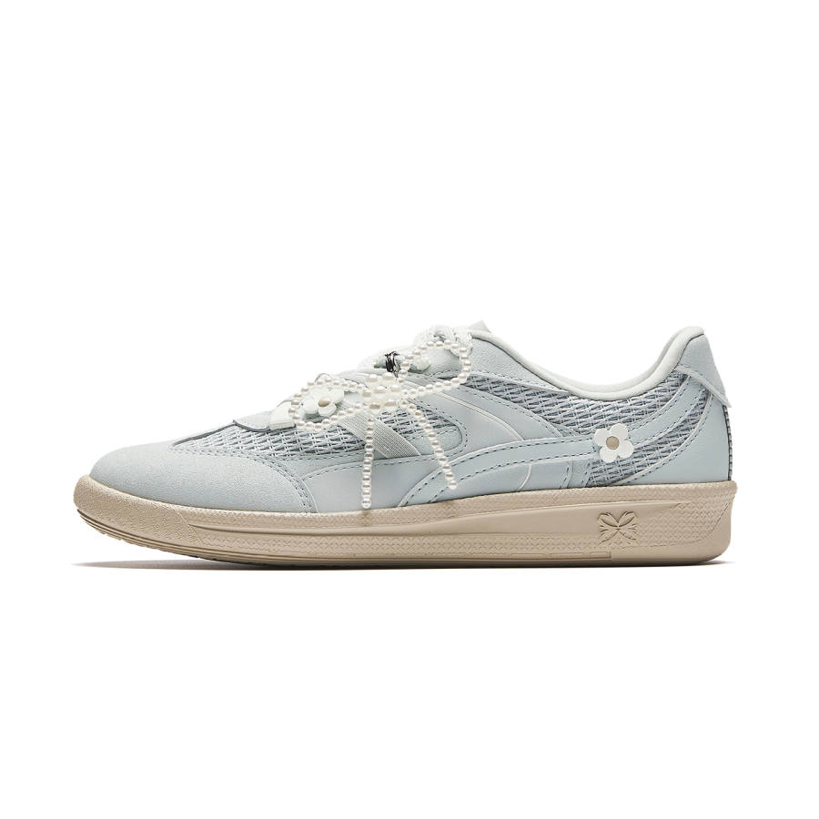 Anta Fabric Low top Skateboard Shoes Women's Light Asphalt Gray