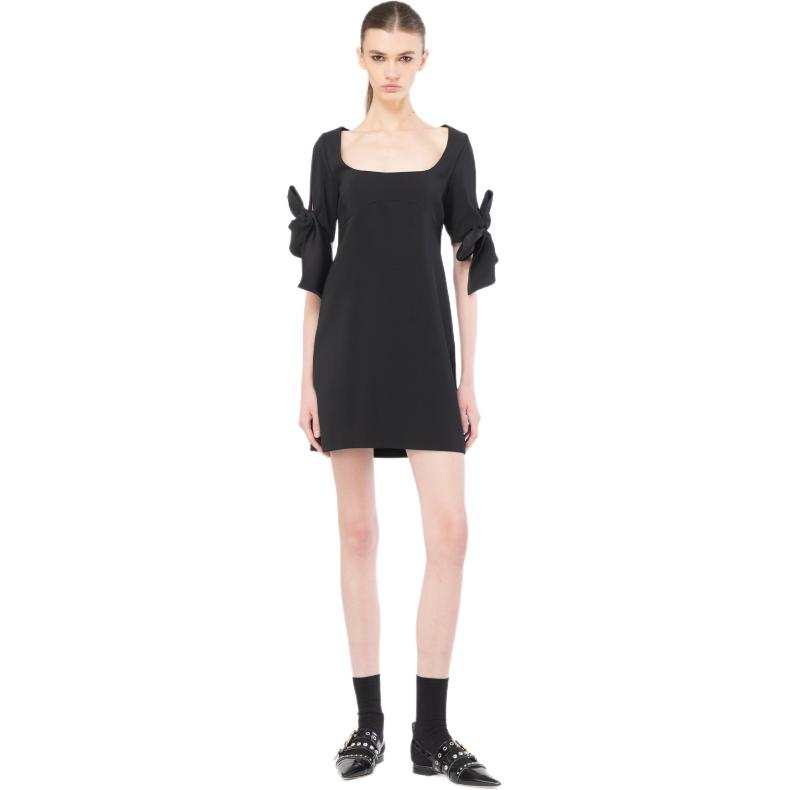 PINKO Bow detailing Square neck Dress