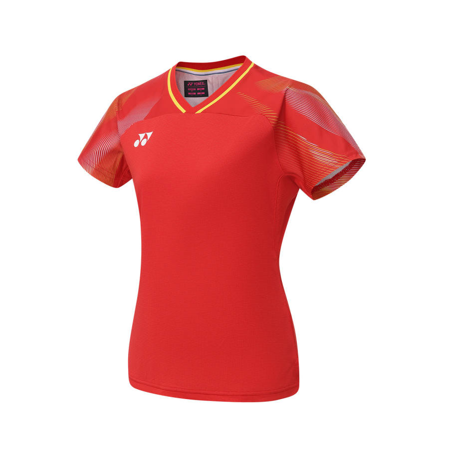 YONEX T Shirts Women's V Neck