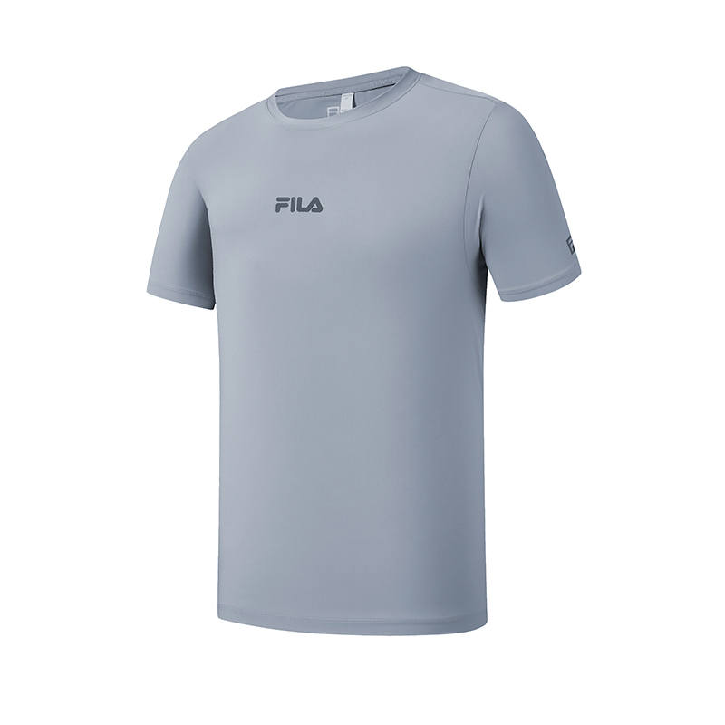 FILA Fitness T Shirt Men's Iron Paint Blue