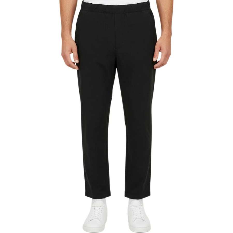 Adidas Adidas Casual Pants Men's Black Moderate Straight Fit Pants