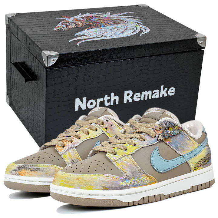 Nike Nike Dunk Slip Resistant Abrasion Resistant Low top Skateboard Shoes Unisex