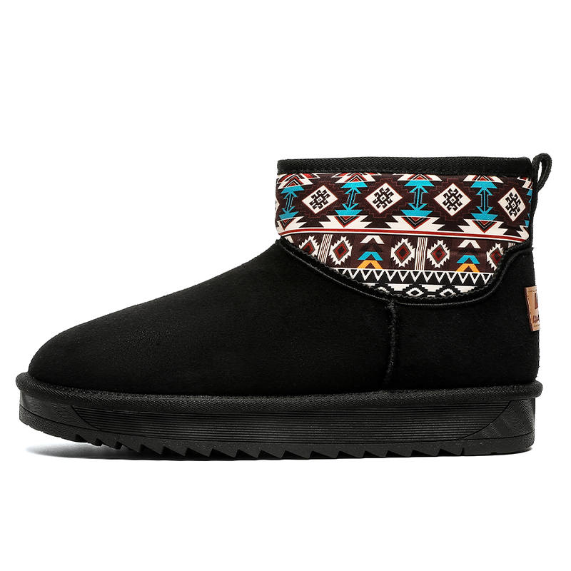 Warrior Thermal Abrasion Resistant Thermal Abrasion Resistant Ethnic Style, Niche Design, Thickened And Fleece Lined