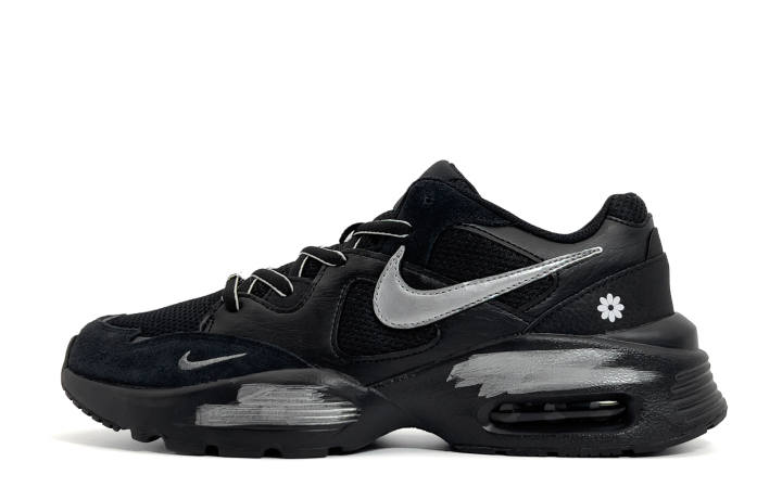 Nike Nike Air Max Fusion Low top Running Shoes Men's Black Silver