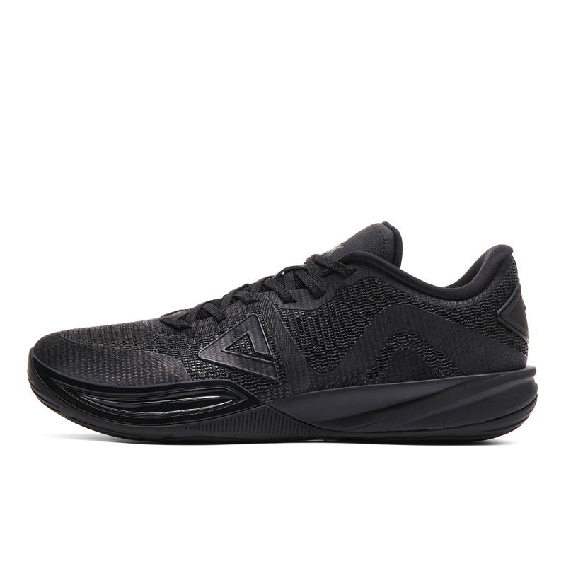 PEAK Taichi Field Assassin V1 Black Warrior Performance Basketball Shoes Men's All Black