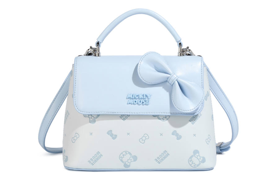 Disney Minnie Pu Handbag Women's Blue/Pink