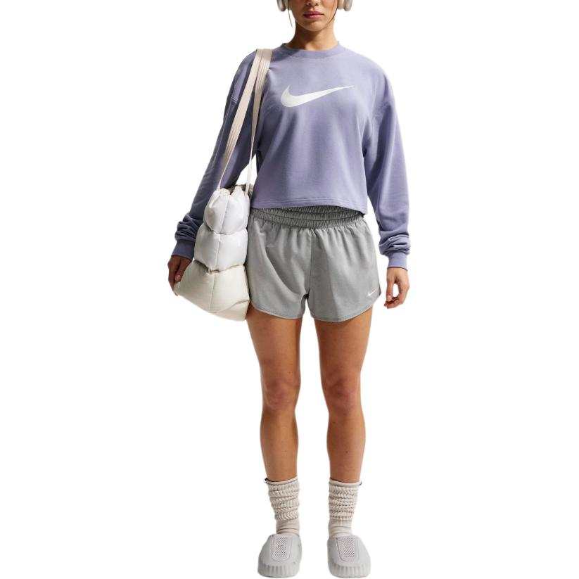 Nike Nike Pro Sweatshirts Women's Iron Purple Crew Neck Moderate