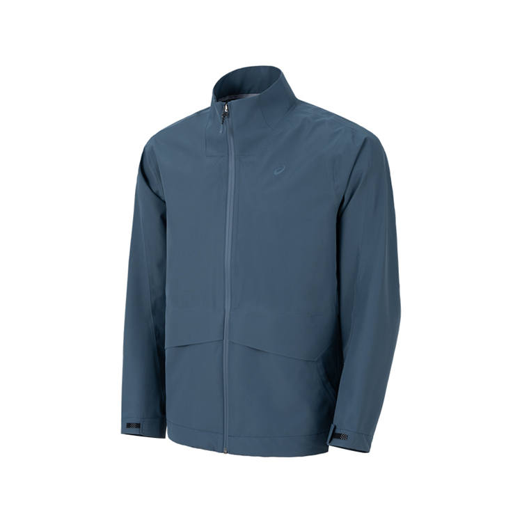 ASICS ASICS Jackets Men's Indigo Stand Collar Moderate Other