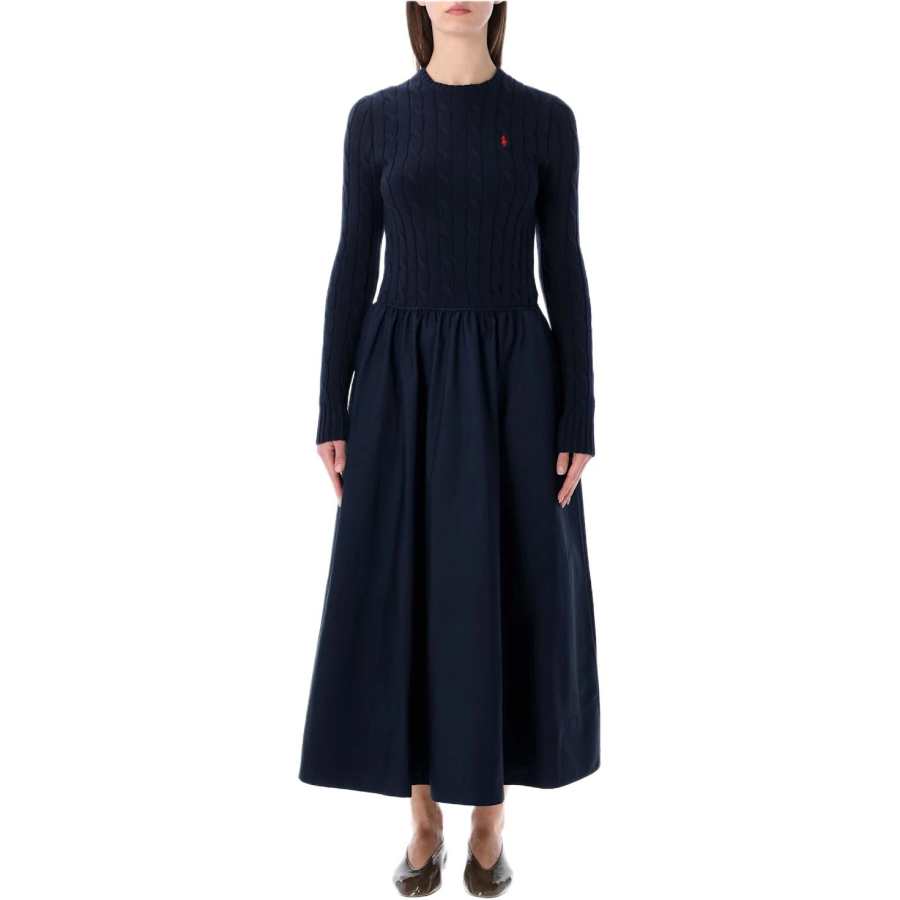 Polo Ralph Lauren SS26 Long Sleeved Dress Women's