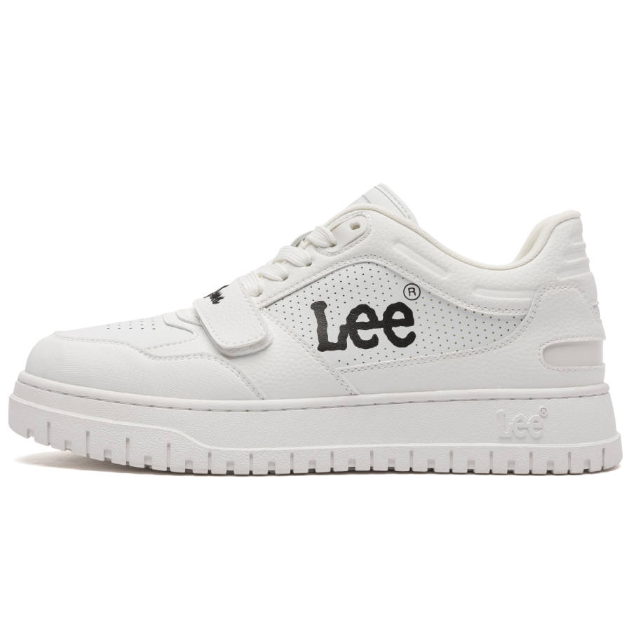 Lee White Sneakers Height Increasing Breathable Low top Skateboard Shoes Men's