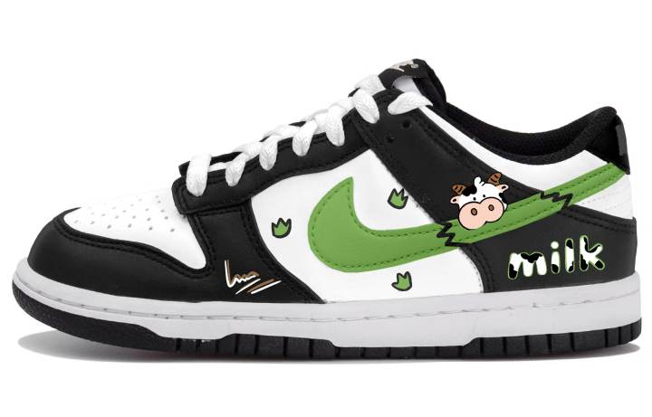 Nike Nike Dunk Low top Skateboard Shoes Men's Black