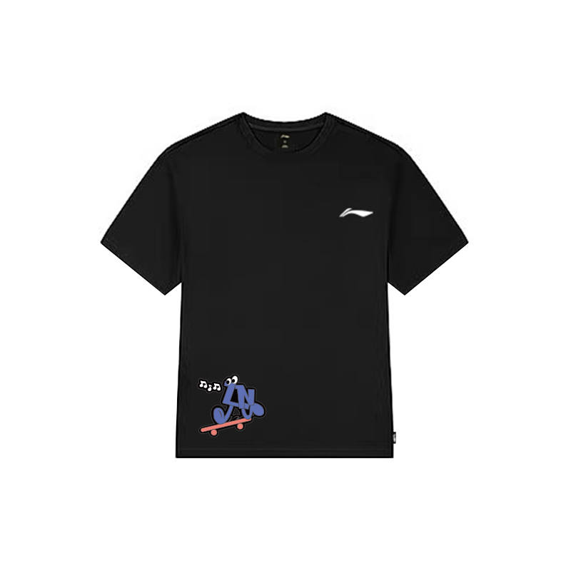 Li-Ning Li Ning Sports Life Collection T Shirt Unisex ,