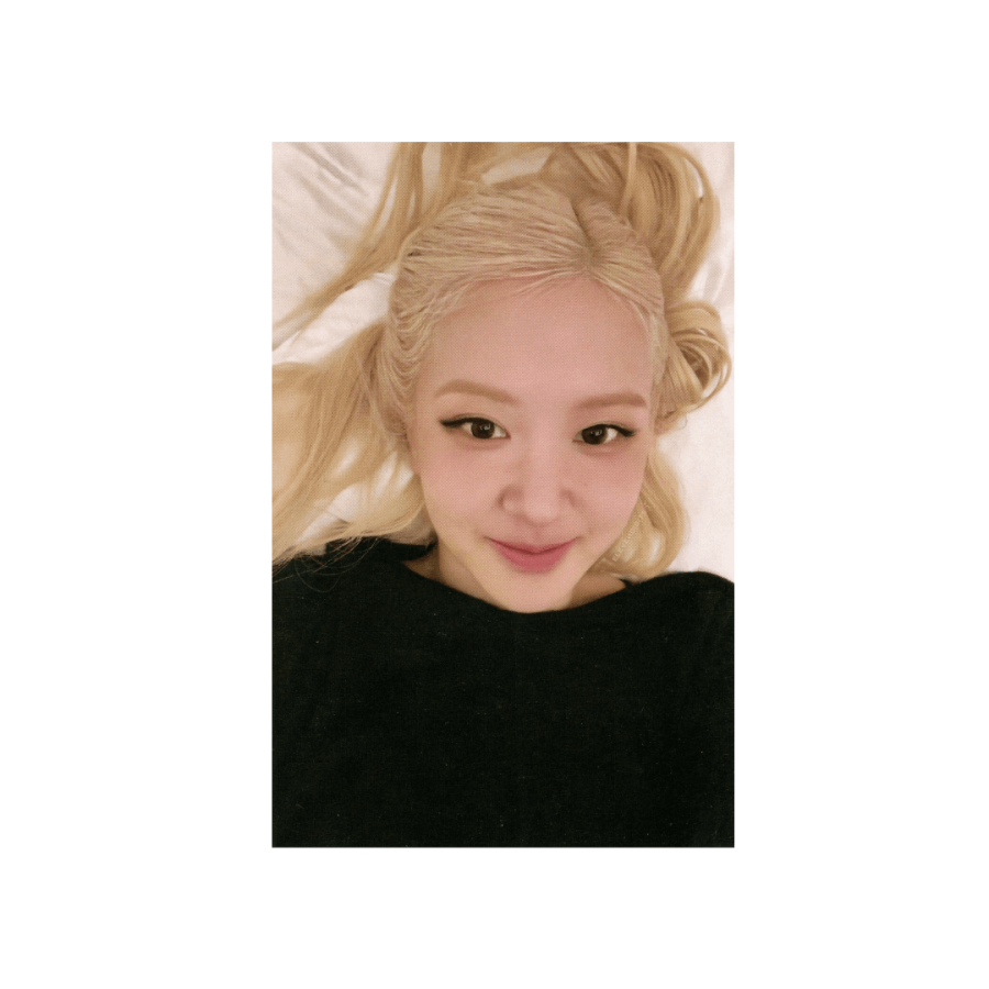 YG ENTERTAINMENT BLACKPINK ROSE Singapore Full Amount Card Ver.A Photocards 1 Pc